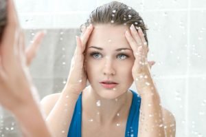 poros abiertos ponerte-doble limpieza facial
