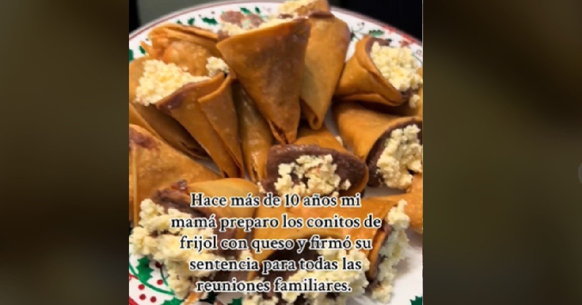 La receta de los conitos de frijol con queso que se hizo viral en TikTok