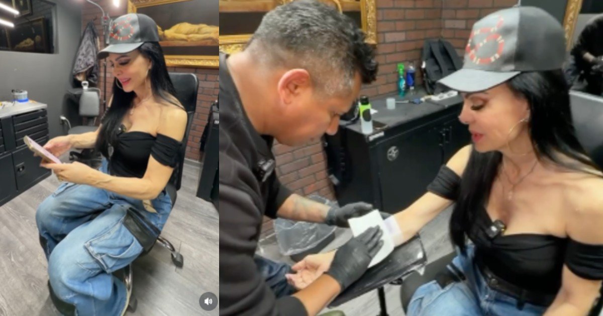 Maribel Guardia se tatúa en honor a su hijo José Julián