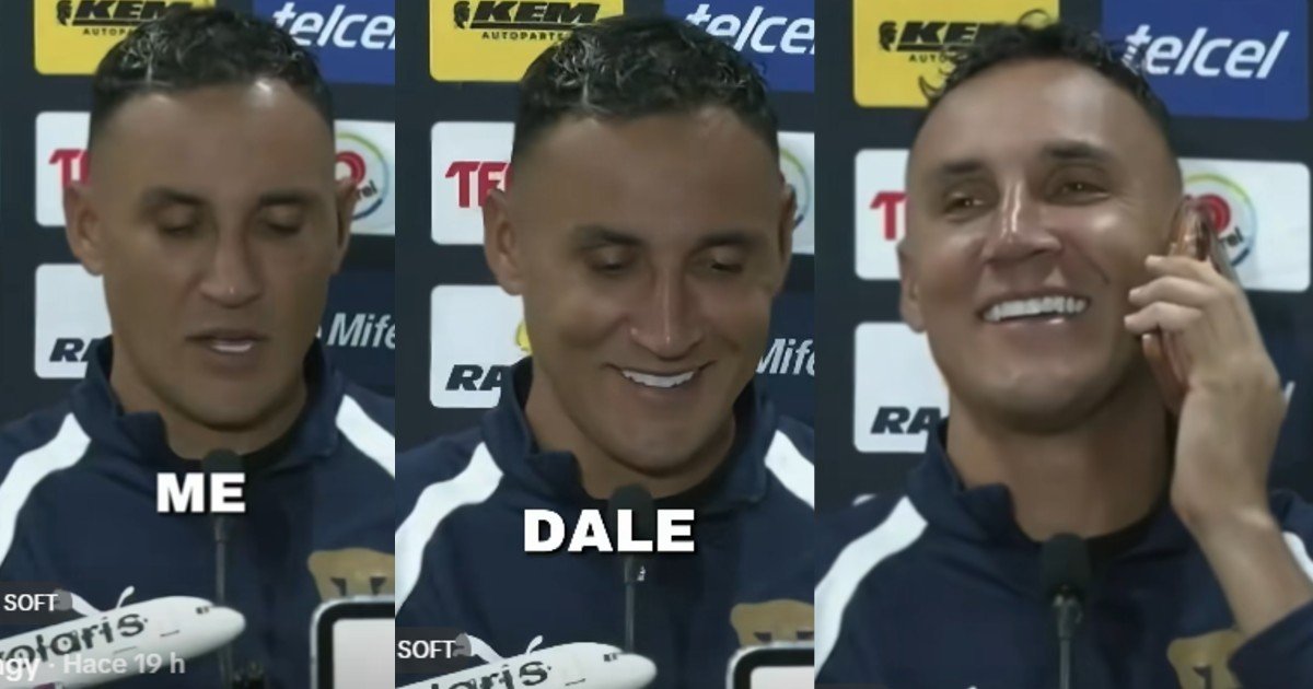 ¡Eso es amor! Keylor Navas contesta a su esposa en plena conferencia de prensa